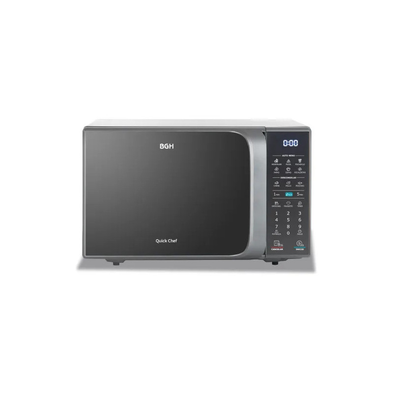 Microondas digital BGH Quick Chef Eco 20 Litros PNH049509-B120DS20I Silver