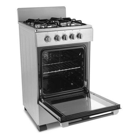 Cocina PHILCO PHCN50P Multigas 50cm 4 hornallas Plata