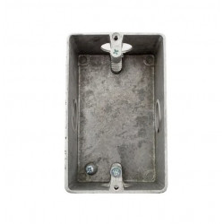 Caja DAISA múltiple 3/4' BPS aluminio para bastidor sin tapa