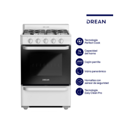 Cocina DREAN CD5602AB0 Multigas 56cm 4 hornallas blanca outlet