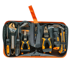 Set herramientas portatil LUSQTOFF estuche 9 piezas