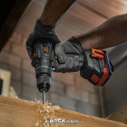 Taladro a batería LUSQTOFF con percutor 18v brushless TIL80-9BK