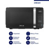Microondas Digital DREAN HMD20ARNJ0 20 Litros 1100w Negro