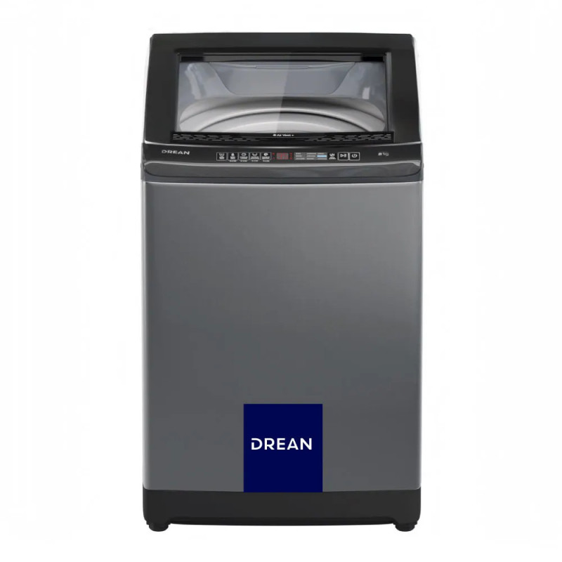 Lavarropas automático DREAN 8kg LPDR1165LG carga Superior 660pm silver