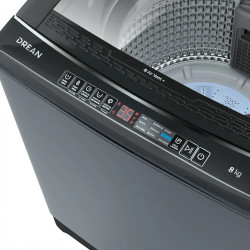 Lavarropas automático DREAN 8kg LPDR1165LG carga Superior 660pm silver