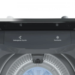 Lavarropas automático DREAN 8kg LPDR1165LG carga Superior 660pm silver