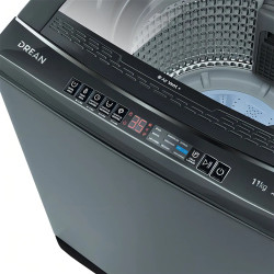 Lavarropas automático DREAN LPDR1165LG 11kg Inverter carga Superior 700pm silver