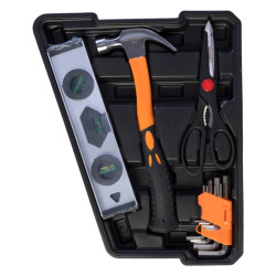 Set herramientas portatil LUSQTOFF maletin 107 piezas + taladro LQCT107-8K