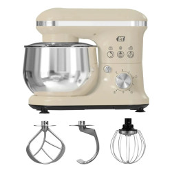 Batidora planetaria LUSQTOFF LQ-1000C 1000w 5 Litros bowl acero inoxidable crema