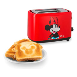 Tostadora ATMA TOAT39DN Minnie Mouse 2 panes 880W roja