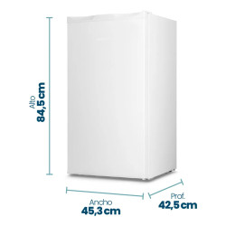 Heladera bajo mesada PHILCO PHBM093B2 cíclica 83 Litros blanca