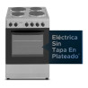 Cocina PHILCO 94PHCH050P Electrica 50cm 4 hornallas Plata
