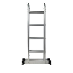 Escalera articulada LUSQTOFF 4X4 aluminio 16 escalones