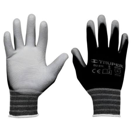 Guante de nylon poliuretano TRUPER grande