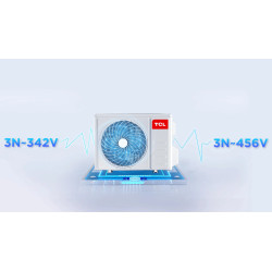 TCL AIRE ACONDIC.PISO-TECHO INVERTER 8500w 7310fg R410 ECO PRO FRIO CALOR 3TR