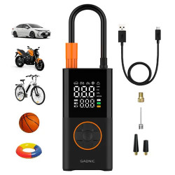 Compresor de aire portátil GADNIC AV000415D 50w 150psi negro