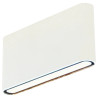 Aplique led BAEL LINO bidireccional 12W IP54 3000K luz cálida blanco