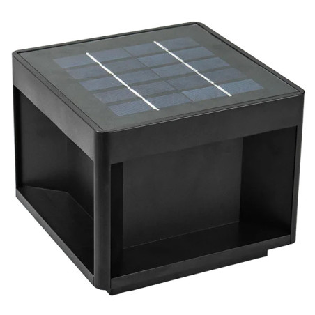 Aplique led solar BAEL TERRA IP65 100lm 3000-4000-6500k luz fría-neutra-cálida