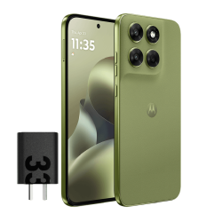 Celular MOTOROLA G67 5G 4GB RAM 256GB Lima con cargador