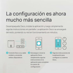 Sistema Wi-Fi 6 TP-LINK DECO WIFI DECO X20 AX1800