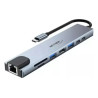 Hub USB-C 4k NETMAK 8 EN UNO 5Gbps NM-8EN1