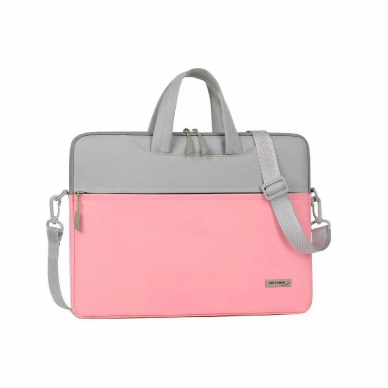MALETIN PARA NOTEBOOK 15.6 ROSA NM-ML1-P NETMAK