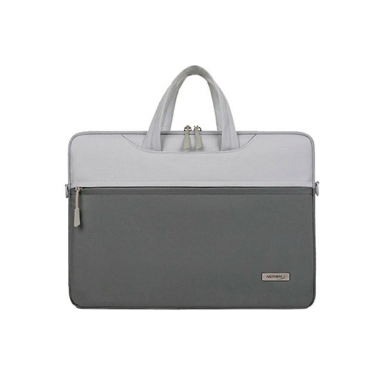 MALETIN PARA NOTEBOOK 15.6 GRIS NM-ML1-S NETMAK