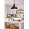 Colgante MARKAS MAEVE para 1 luz E27 negro