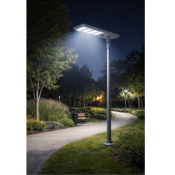 Alumbrado público solar BAEL KIRA IP65 5000lm 6500K luz fría