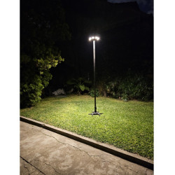 Farola solar BAEL PRISMA IP54 1500lm 4000K luz neutra
