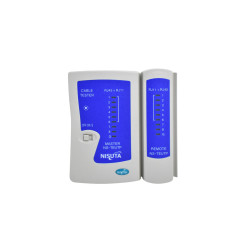 Tester de red UTP NISUTA NSTEUTP para RJ45 y RJ11 Reacondicionado
