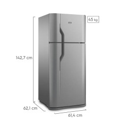 Heladera GAFA HGF358AFP cíclica 282 litros gris