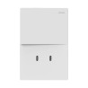 Llave MONACO 1 punto 10A + 2 USB-C 30w 250vca blanco