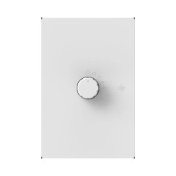 Llave MONACO 1 dimmer ventilador 250vca blanco
