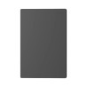 Llave MILAN tapa ciega rectangular gris
