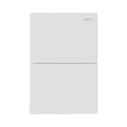 Llave MONACO 2 puntos 10A 250vca blanco