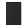 Llave MONACO 3 puntos 10A 250vca negro
