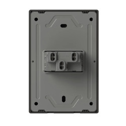 Llave MILAN 1 punto 10A 250vca negro