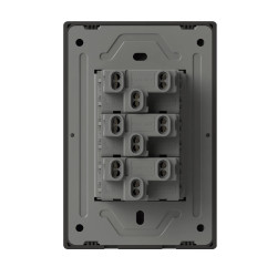 Llave MILAN 3 puntos 10A 250vca blanco