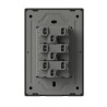 Llave MILAN 3 puntos 10A 250vca blanco