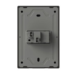 Llave MILAN 1 pulsador 10A 250vca blanco