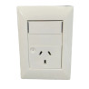 Conjunto armado CAMBRE WIFI S.XXII 1 switch + toma polarizado 10A blanco
