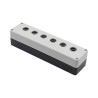 Caja de botonera CNC para 6 orificios 22 IP40