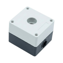 Caja de botonera CNC para 1 orificio 22 IP40