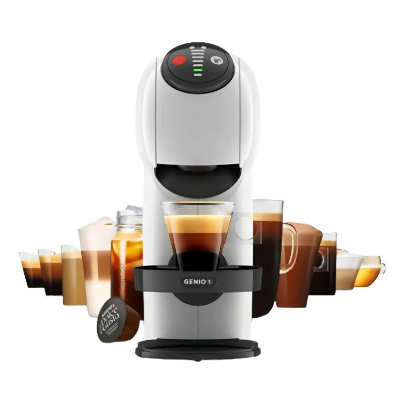 Cafetera de cápsula NESCAFÉ DOLCE GUSTO 9784 Genio S Automática Blanco