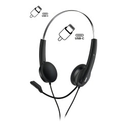 Auricular con microfono genius HS-220U USB Type-C