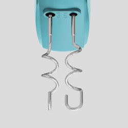 Batidora de mano YELMO MB-1608 500W 6 velocidades celeste