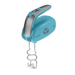 Batidora de mano YELMO MB-1608 500W 6 velocidades celeste