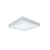 Plafón led BAEL SAND cuadrado 18W 1440lm 4000K luz neutra