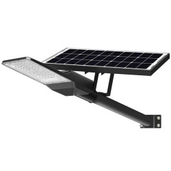 Alumbrado público solar BAEL SOLARIS IP65 7000lm 6500K luz fría con acople